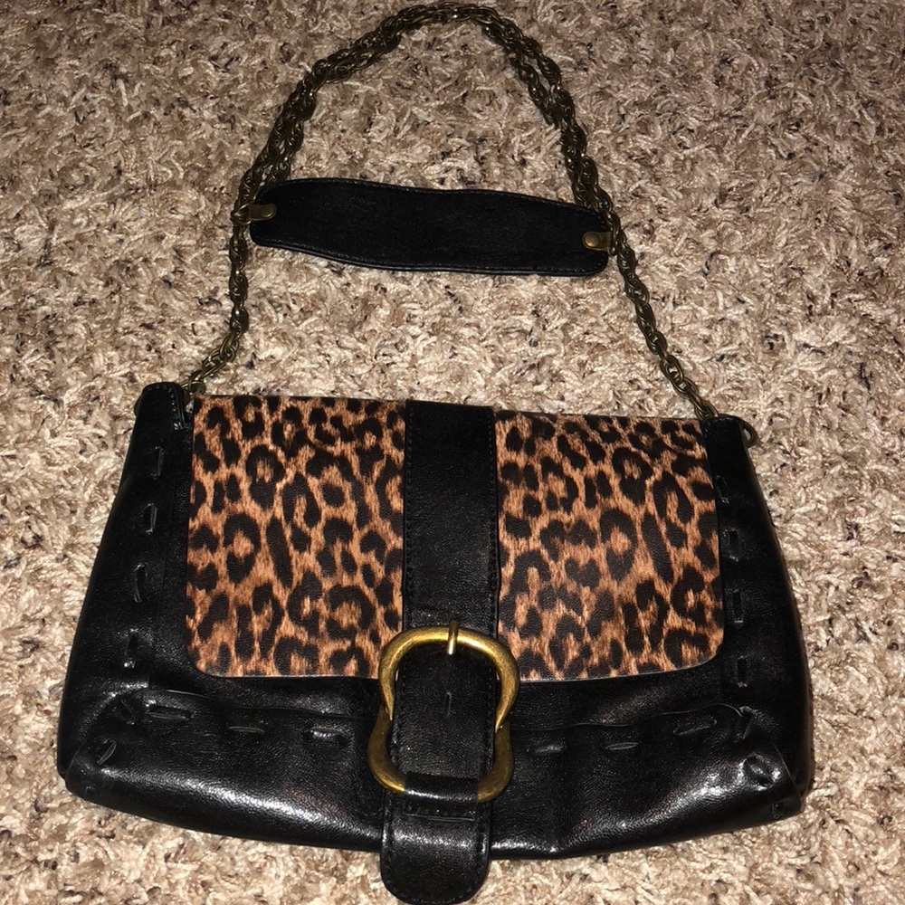 Steve Madden leopard print crossbody bag